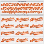Custom White Orange-Gray Authentic Two Tone Baseball Jersey Custom White Orange-Gray Authentic Two Tone Baseball Jersey