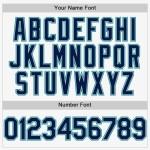 Custom White Navy Gray-Teal Authentic Sleeveless Baseball Jersey