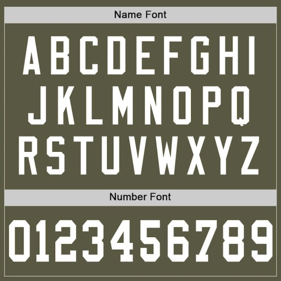 Custom Olive White Mesh Authentic Salute To Service Football Jersey