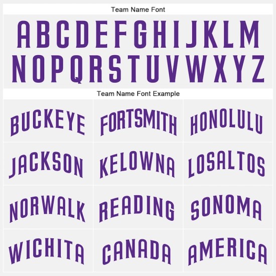 Custom White Purple Pinstripe Purple Authentic Baseball Jersey