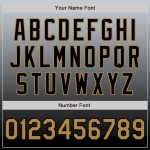 Custom Gray Old Gold-Black Authentic Fade Fashion Baseball Jersey