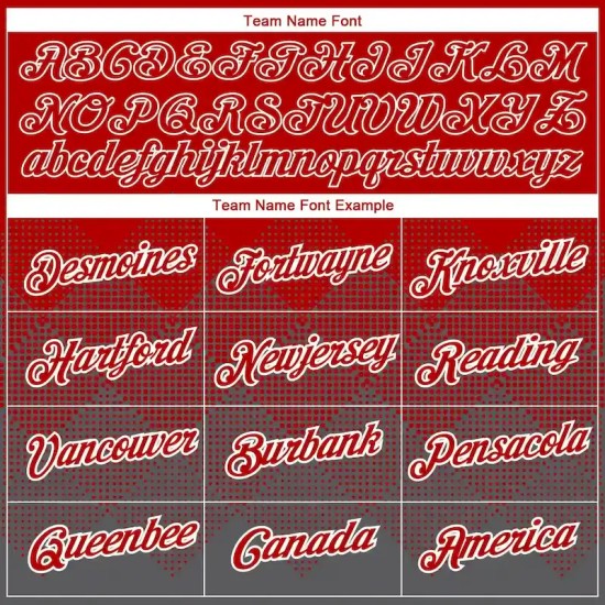 Custom Red Steel Gray-White 3D Pattern Design Gradient Square Shapes Performance T-Shirt