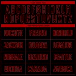 Custom Black Red-White Sublimation Soccer Uniform Jersey