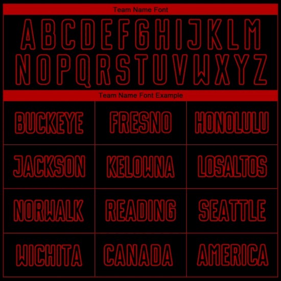 Custom Black Red-White Sublimation Soccer Uniform Jersey