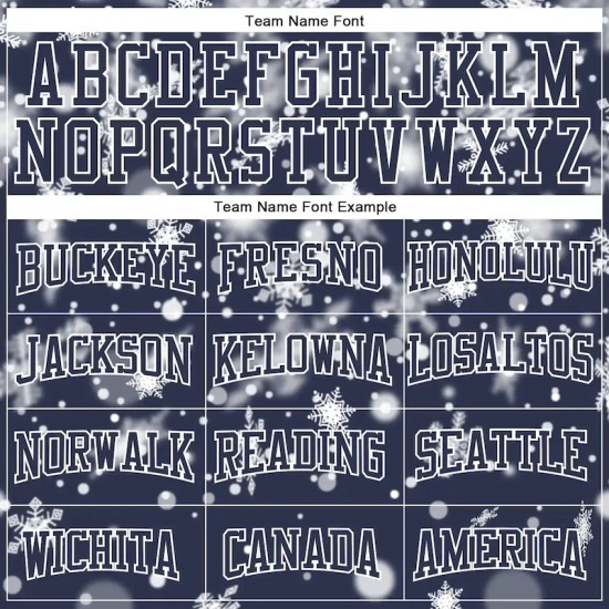 Custom Stitched Navy White Christmas Snowflakes 3D Sports Pullover Sweatshirt Hoodie Custom Stitched Navy White Christmas Snowflakes 3D Sports Pullover Sweatshirt Hoodie