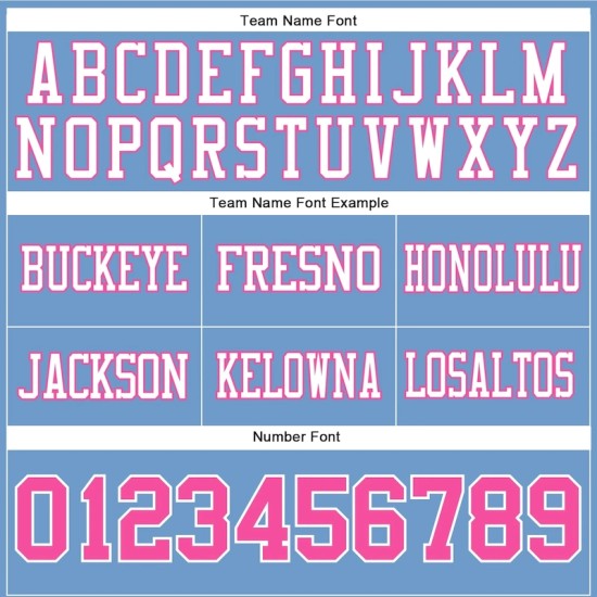 Custom Light Blue Pink-White Mesh Authentic Football Jersey