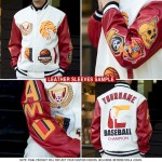 Custom White Royal-Red 3D Pattern Design Bomber Full-Snap Varsity Letterman Jacket Custom White Royal-Red 3D Pattern Design Bomber Full-Snap Varsity Letterman Jacket