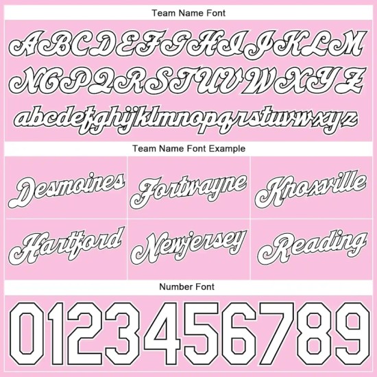 Custom Light Pink White-Black Authentic Throwback Basketball Shorts