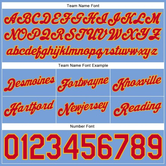 Custom Light Blue White Pinstripe Red-Gold Authentic Basketball Shorts