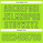 Custom Royal Neon Green-White 3D Pattern Design Football Helmet Authentic Baseball Jersey